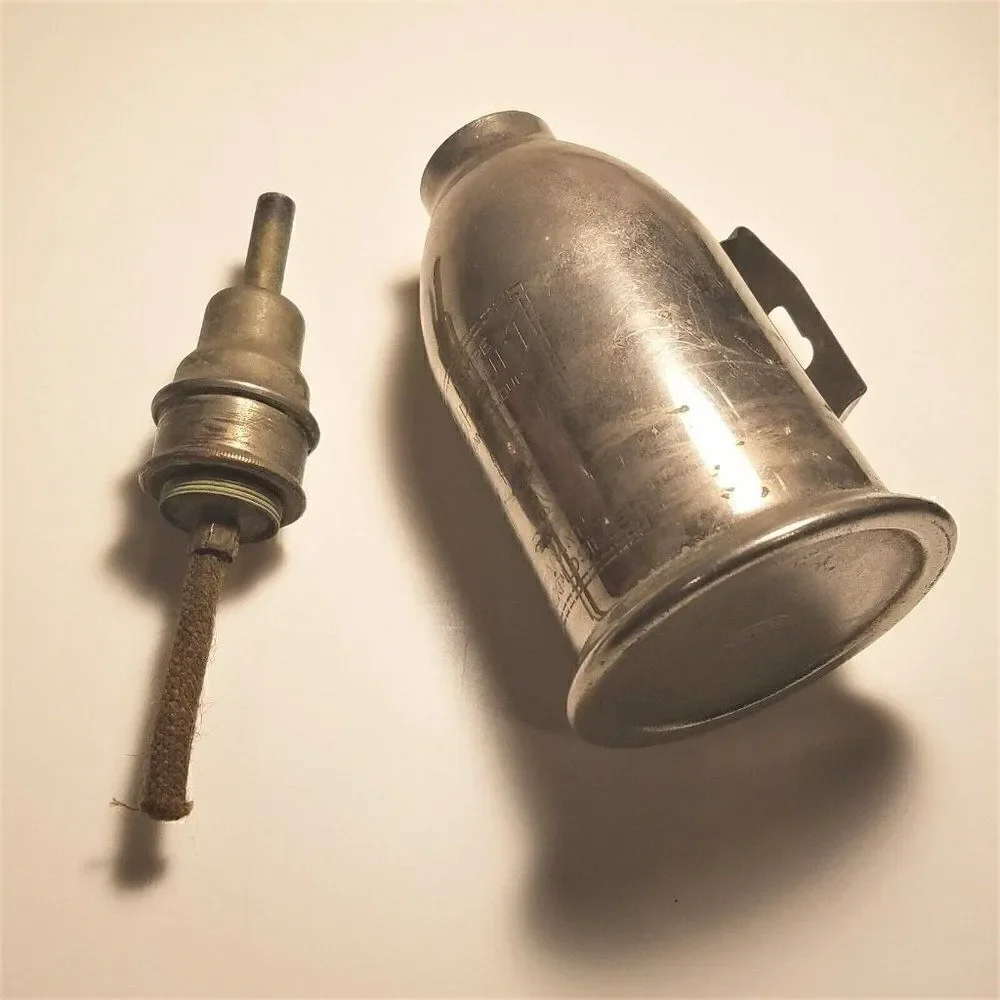 Vintage French Marianne Sower Lampe Briquet Sans Soudure Estate As Is